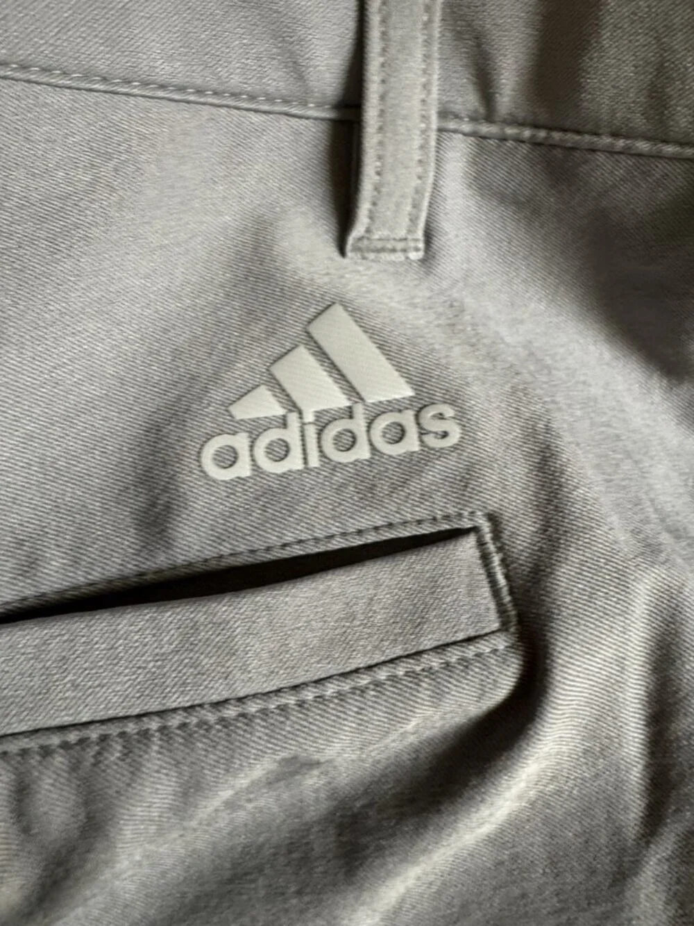 Adidas Golf Gray Performance Stretch Pants Mens 34x34